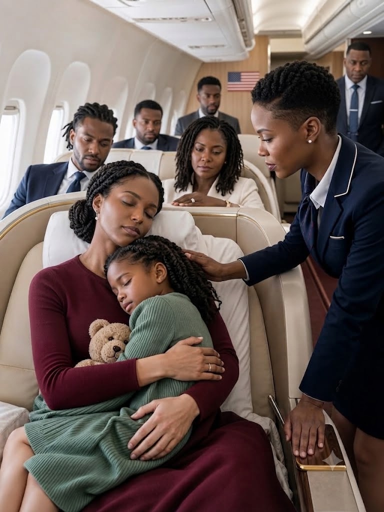 A Single Mom Was Asleep in Seat 8A When the Captain Asked, “Is There a Fighter Pilot on Board?”—Minutes Later, She Faced an Unresponsive First Officer, a Missing Thermos, and a Familiar Man Demanding Entry to the Locked Cockpit
