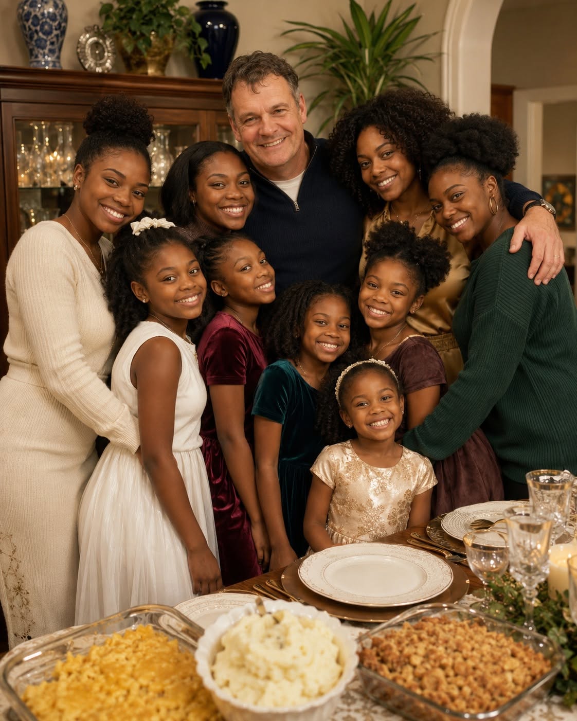 I ADOPTED 9 GIRLS AFTER MY FIRST LOVE DIED — ON THE 20TH ANNIVERSARY OF THEIR MOTHER'S DEATH, THEY SAID, "DAD, IT'S TIME YOU LEARNED WHAT WE'VE BEEN HIDING OUR WHOLE LIVES.".