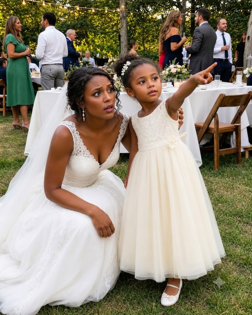 AT MY WEDDING RECEPTION, MY NEW HUSBAND’S 6-YEAR-OLD DAUGHTER WHISPERED, “CAN I TELL YOU DADDY’S SECRET NOW THAT YOU’RE MY MOMMY?”—THEN SHE TOLD ME WHERE HER “DEAD” MOTHER REALLY WAS