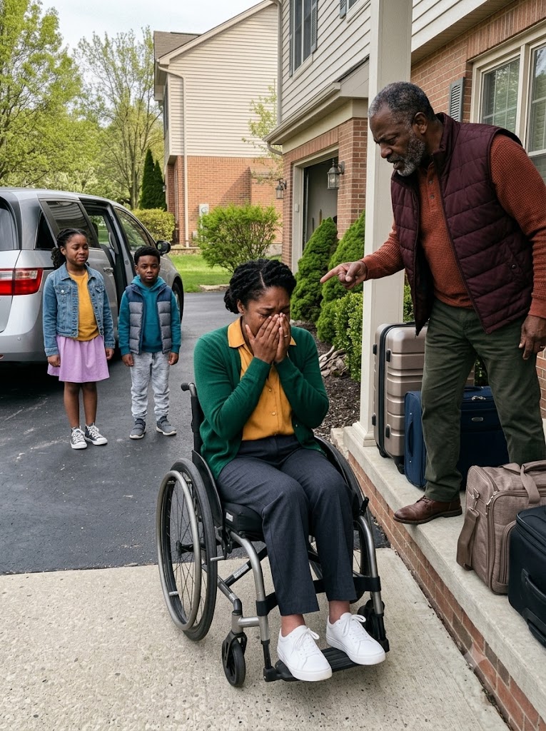 After My Accident Left Me Unable to Walk, I Came Home in a Wheelchair and Found My Husband Standing Beside My Packed Bags. “Get Out. Take Your Kids. I Don’t Need You Anymore.”