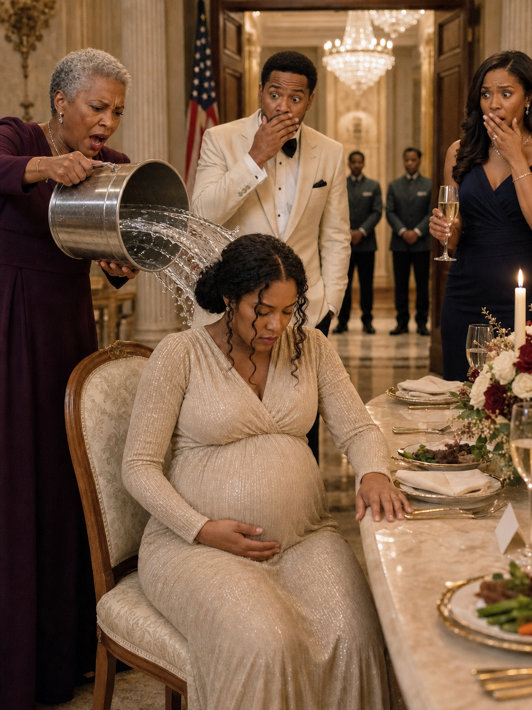 My Ex-Husband's Family Poured a Bucket of Freezing, Dirty Water Over My Head at Dinner and Laughed, "At Least You Finally Took a Bath.