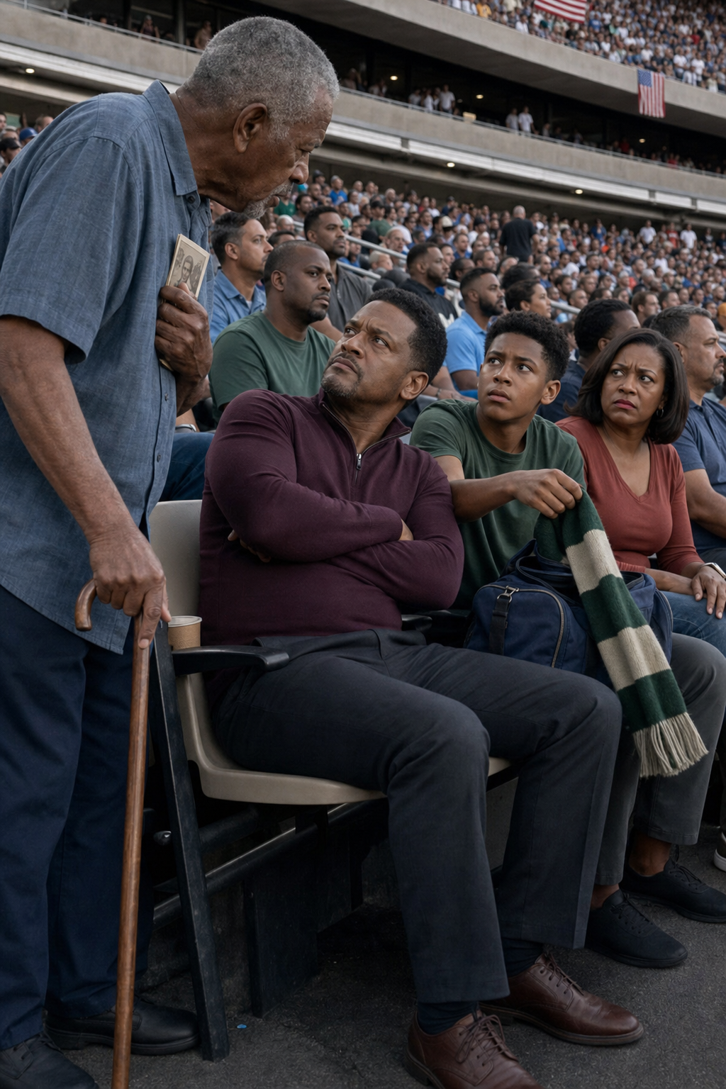 An Entitled Man Took My 92-Year-Old Grandfather's Seats at the Biggest Game of the Season Because "He Won't Remember It Anyway."