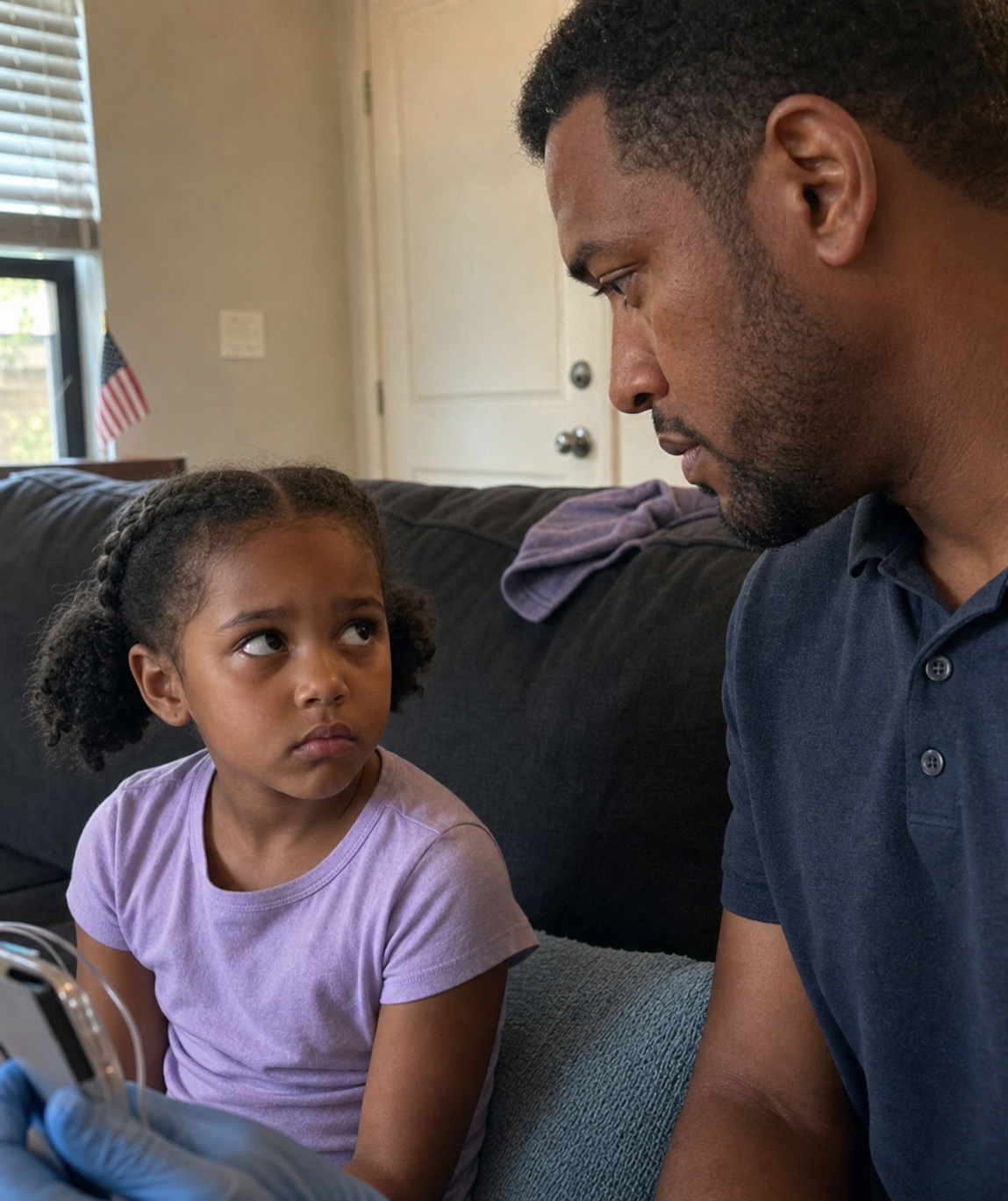 My Daughter Had a Severe Allergic Reaction, and When the Paramedics Asked What She'd Eaten, She Looked Past My Husband and Told Them the Truth.