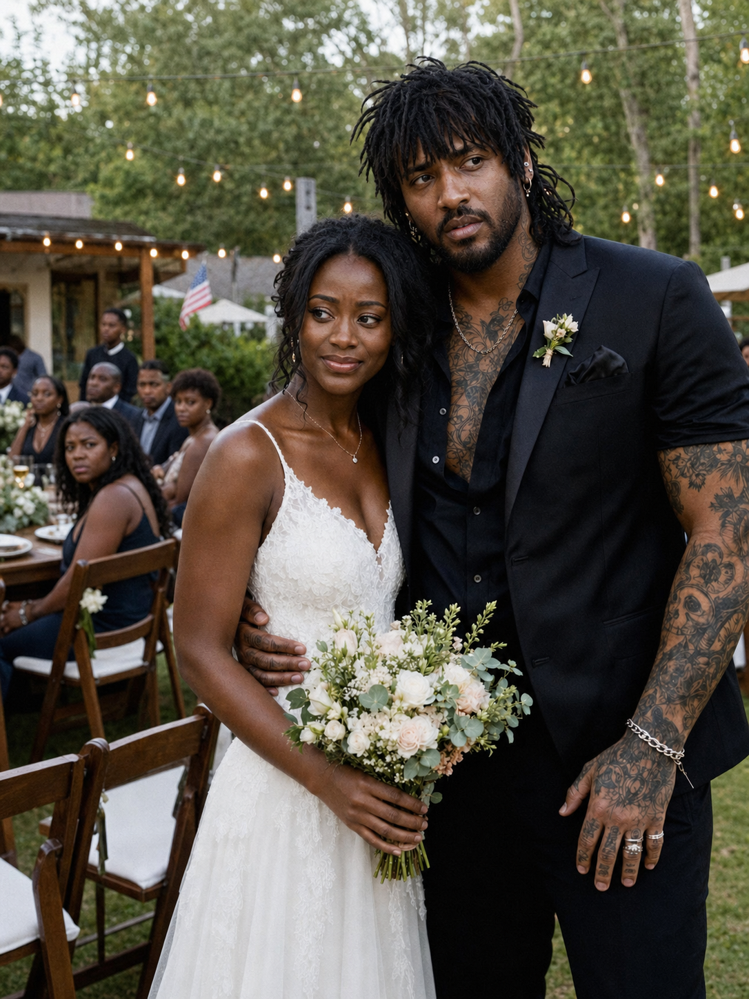 My Parents Skipped My Wedding Because I Married a Tattooed Rocker. A Year Later My Father Showed Up and Told Him, "I Saw You With a Little Boy Outside the Hospital. You Need to Tell the Truth Now"