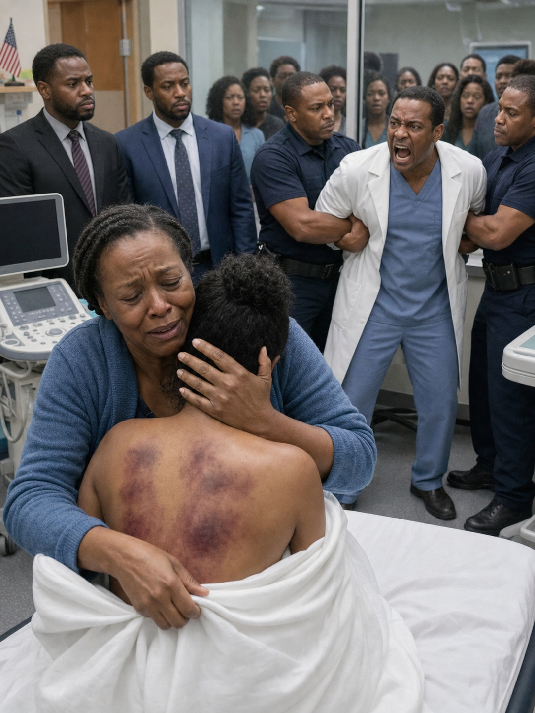 At the VIP Clinic, I Was Helping My Nine-Months-Pregnant Daughter Change for Her Final Ultrasound When Her Shirt Dropped and I Stopped Breathing.