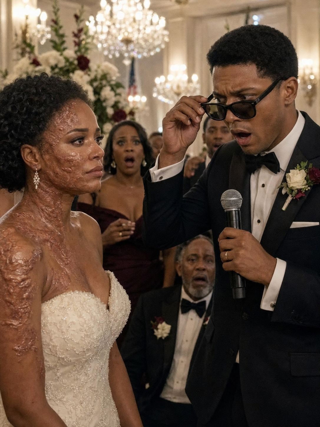 At My Wedding, a Guest Sneered, "He Must Be Blind to Marry Something That Looks Like That."