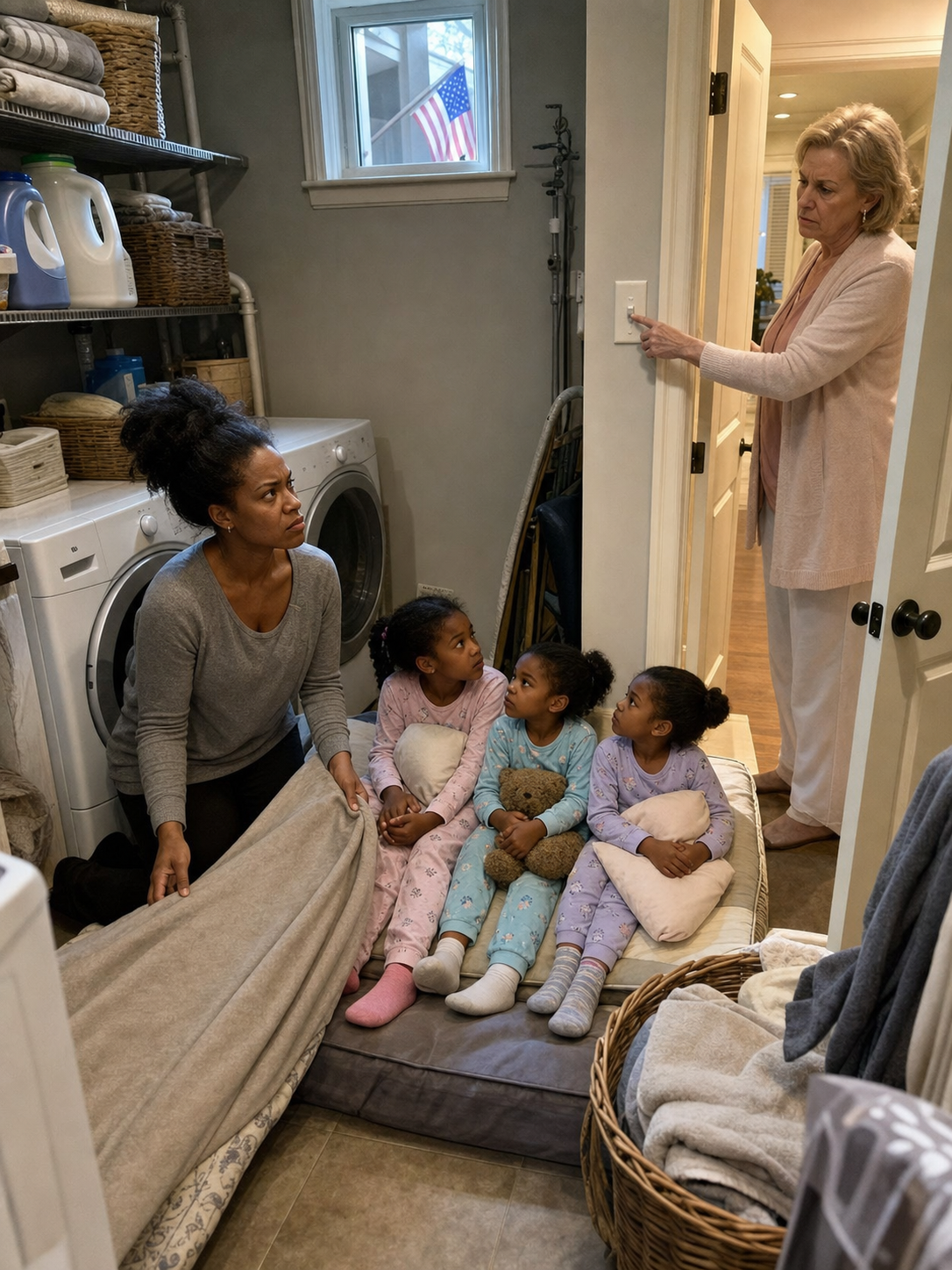 My Mother-in-Law Made My Three Daughters and Me Sleep Next to the Laundry Machines and Screamed, "Without a Son, You're Worth Nothing."