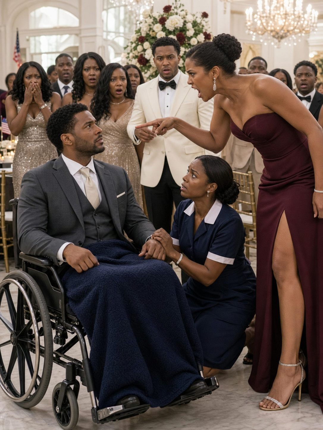 I Let Everyone Believe the Car Accident Had Broken My Spine, So I Sat Silent in a Wheelchair While My Fiancée Mocked Me in Front of the Whole Room.