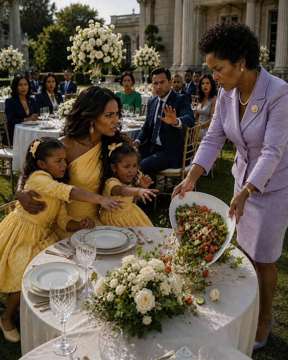 FOR 11 YEARS, MY HUSBAND’S FAMILY CALLED MY CAREER A “LITTLE JOB”—THEN HIS MOTHER TOOK DINNER FROM OUR TWO DAUGHTERS AT HIS LAVISH PARTY AND HE SAID, “DON’T START ANYTHING.” I LEFT WITHOUT ARGUING. THE NEXT MORNING, HE FOUND ME IN A HOUSE HE NEVER KNEW I OWNED.