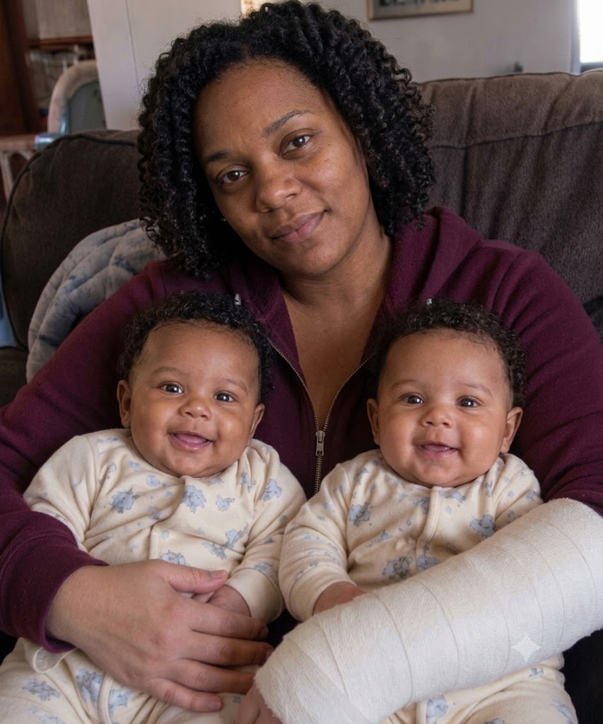 I BROKE MY ARM AND ASKED MY HUSBAND TO HELP WITH OUR 5-MONTH-OLD TWINS. HE SHRUGGED AND SAID, “MOMS DON’T GET SICK DAYS.” THREE DAYS LATER, I STOPPED DOING THE ONE THING HE NEVER REALIZED I DID FOR HIM.