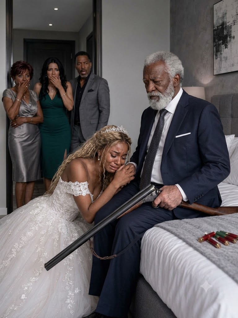 EVERYONE LAUGHED WHEN AN 80-YEAR-OLD MAN MARRIED AN 18-YEAR-OLD GIRL—THE NEXT MORNING, SIX RELATIVES OPENED HIS BRIEFCASE AND FINALLY UNDERSTOOD WHY HE HAD SAT GUARD OUTSIDE HER BED ALL NIGHT
