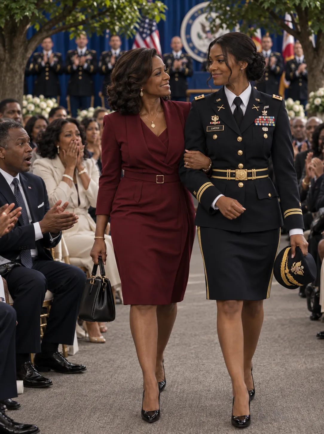 MY PARENTS ABANDONED ME AT THIRTEEN AFTER DECIDING MY CANCER TREATMENT WASN'T WORTH SACRIFICING MY OLDER SISTER'S FUTURE. FIFTEEN YEARS LATER, THEY WALKED INTO MY MILITARY GRADUATION EXPECTING TO CLAIM MY SUCCESS, STILL BELIEVING I WAS THE “AVERAGE DAUGHTER” THEY HAD CHOSEN NOT TO SAVE. THEN THE COMMANDING GENERAL ANNOUNCED THAT I HAD GRADUATED FIRST IN MY CLASS — AND CALLED ME BY A LAST NAME THEY HADN'T GIVEN ME.