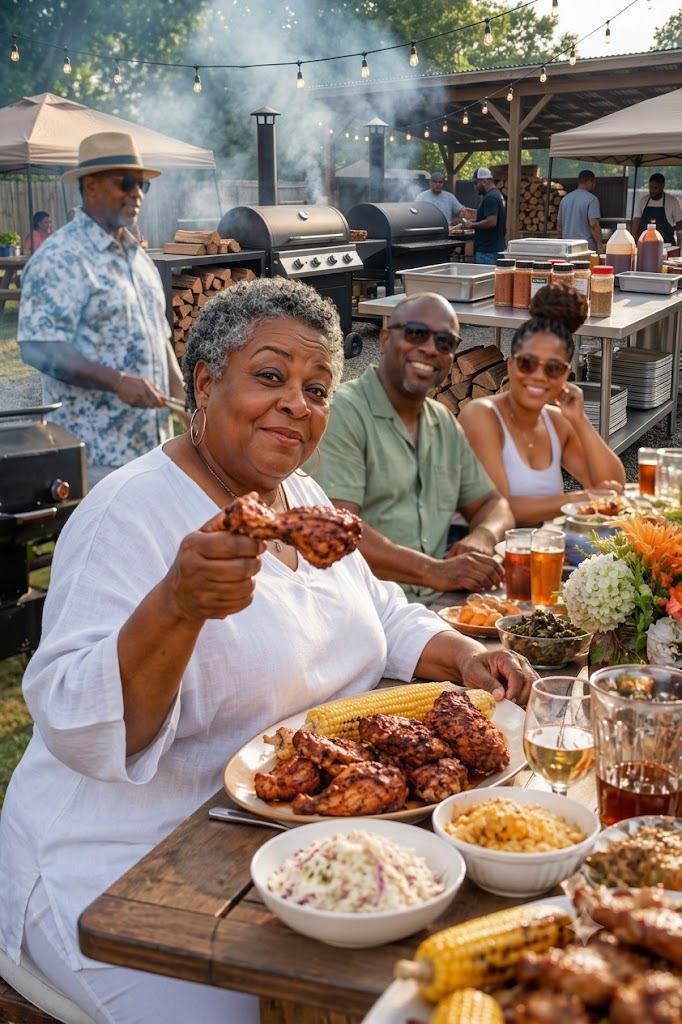 MY MIL KEPT BRINGING HER ENTIRE FAMILY TO OUR HOUSE FOR FREE BBQ—SO WHEN THEY SHOWED UP EMPTY-HANDED AGAIN ON THE 4TH OF JULY, I PUT EVERY RECEIPT ON THE TABLE. THEN SHE LOOKED AT MY HUSBAND AND SAID, “WHERE IS THE MONEY I’VE BEEN GIVING YOU?”