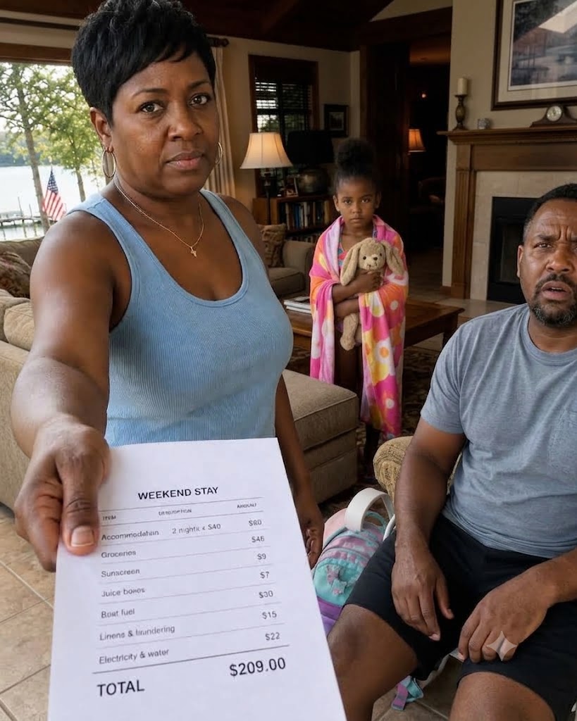 “$40 A NIGHT!” MY MIL OFFERED TO TAKE MY 6-YEAR-OLD DAUGHTER TO HER LAKE HOUSE FOR THE WEEKEND—THEN HANDED US AN ITEMIZED BILL WHEN WE CAME TO PICK HER UP.
