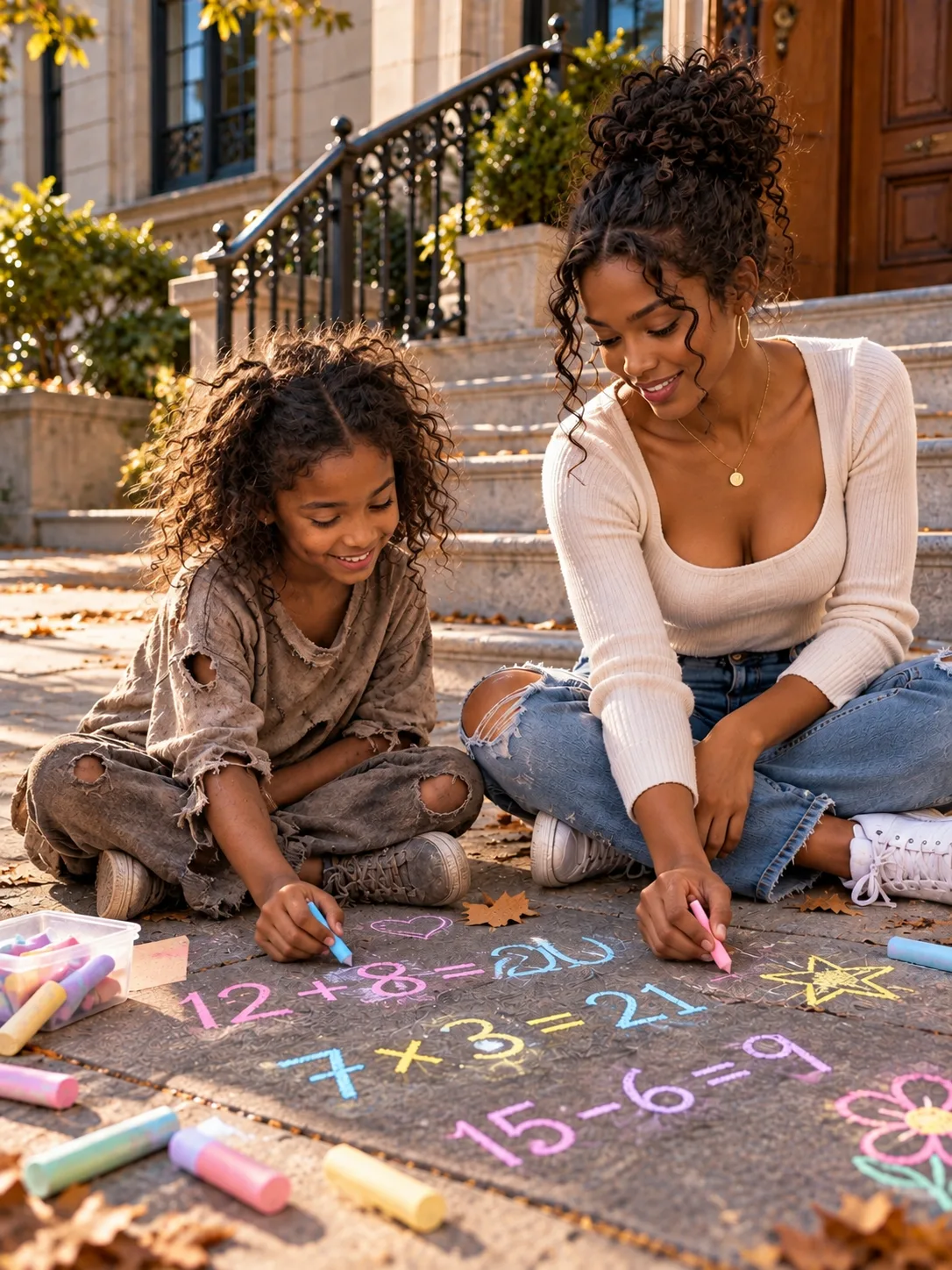 A Homeless Girl Made My Grieving Daughter Laugh for the First Time in Two Years — Then She Said My Late Wife's Name, and My Sister-in-Law Turned White