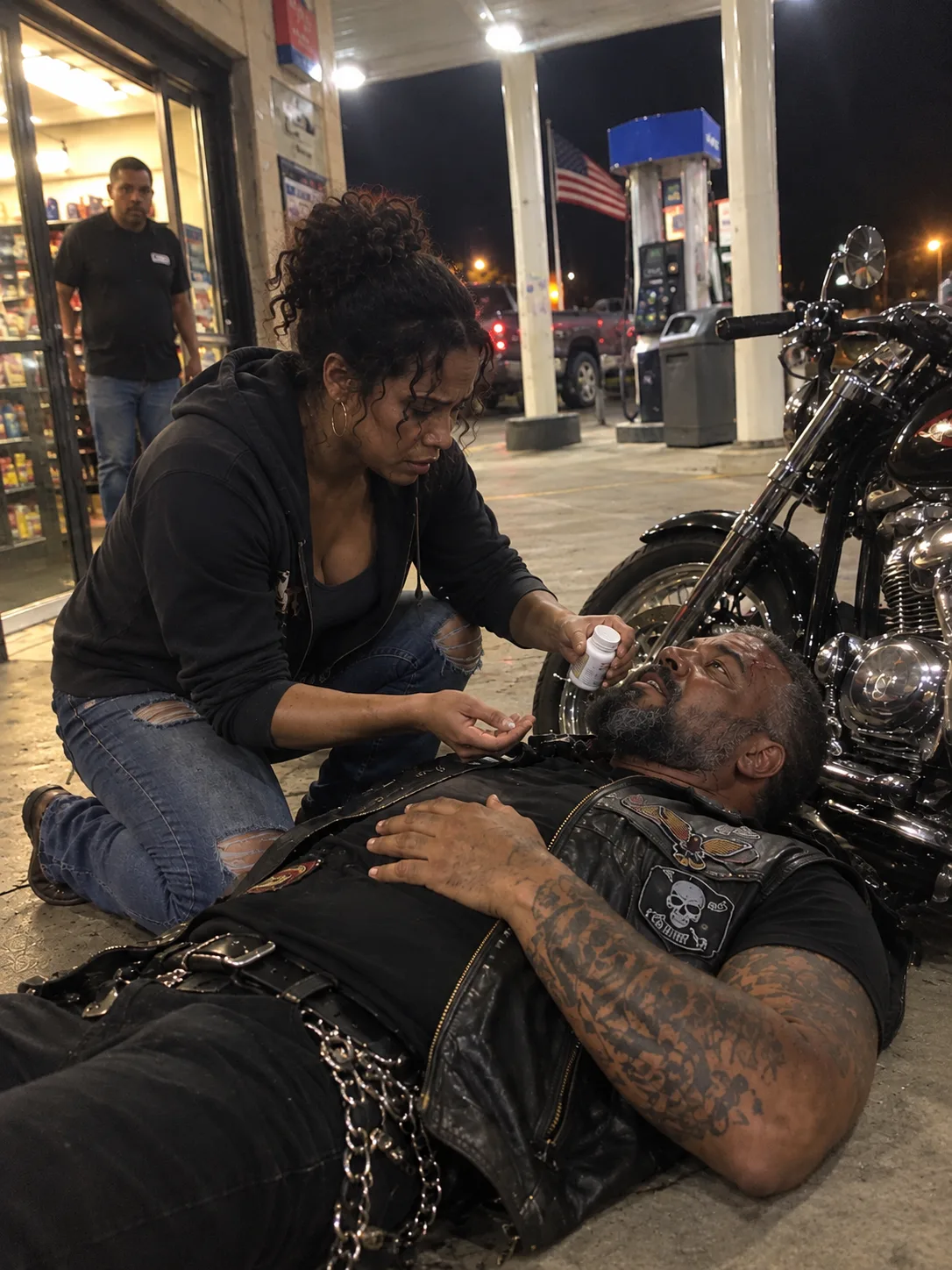 She Gave a D!ying Biker Her Daughter's Last Breakfast Money — Days Later, His Club Rolled Into Her Ex's Fancy Campaign Party Carrying the Secret That Ruined Him