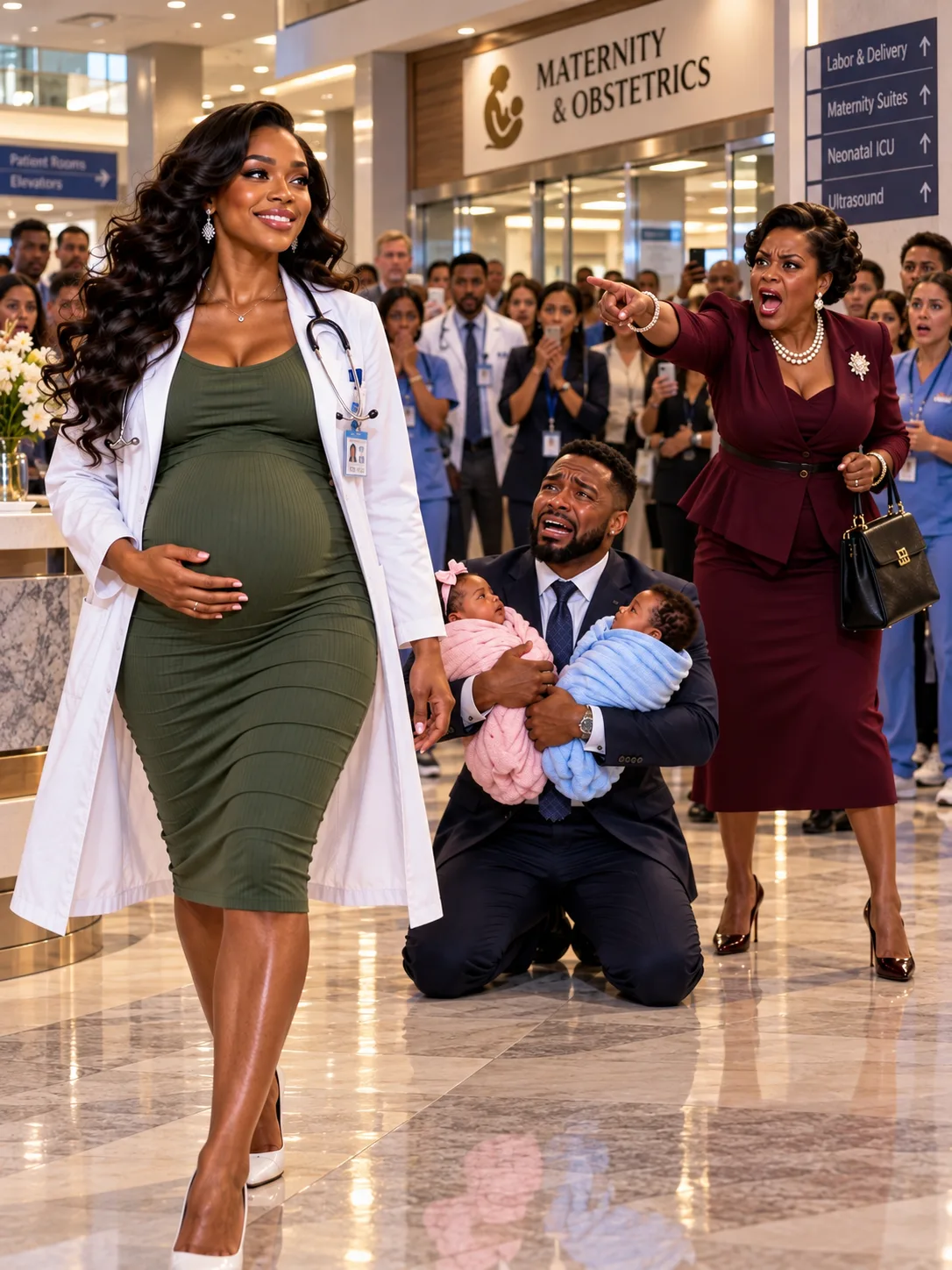She Called Me "The Empty Orchard" for Seven Years — Then She Rolled Out Her Son's Twins at the Rose Gala, and Her Own Husband Walked In Holding an Envelope