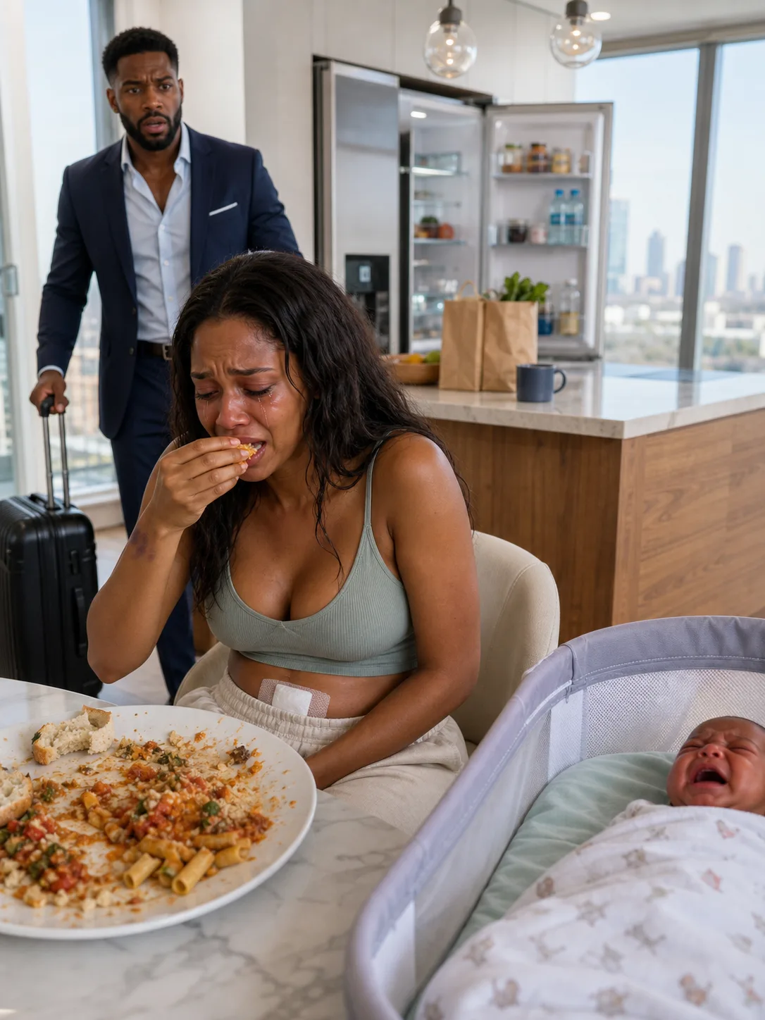 I Came Home Unannounced on New Year's Eve and Found My Wife Recovering From Surgery, Starving, While Our Baby Shivered From the Cold
