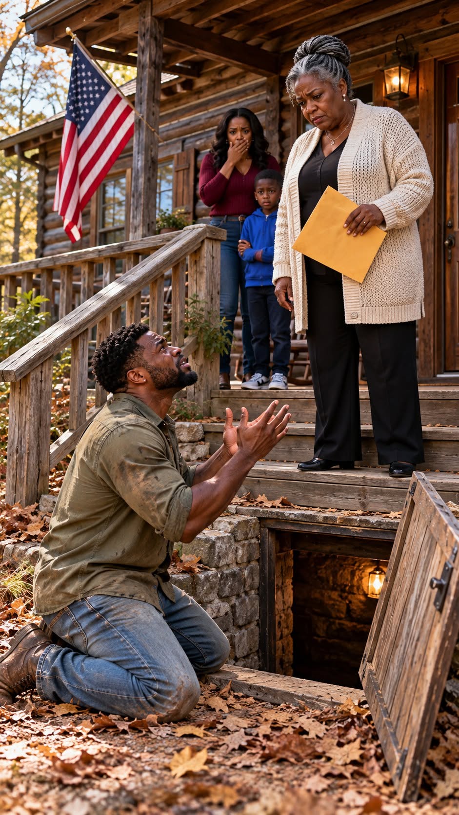 They Took Everything and Left Me a Rotting Cabin to Die In — But My Husband Had Hidden One Last Secret Under the Floor**
