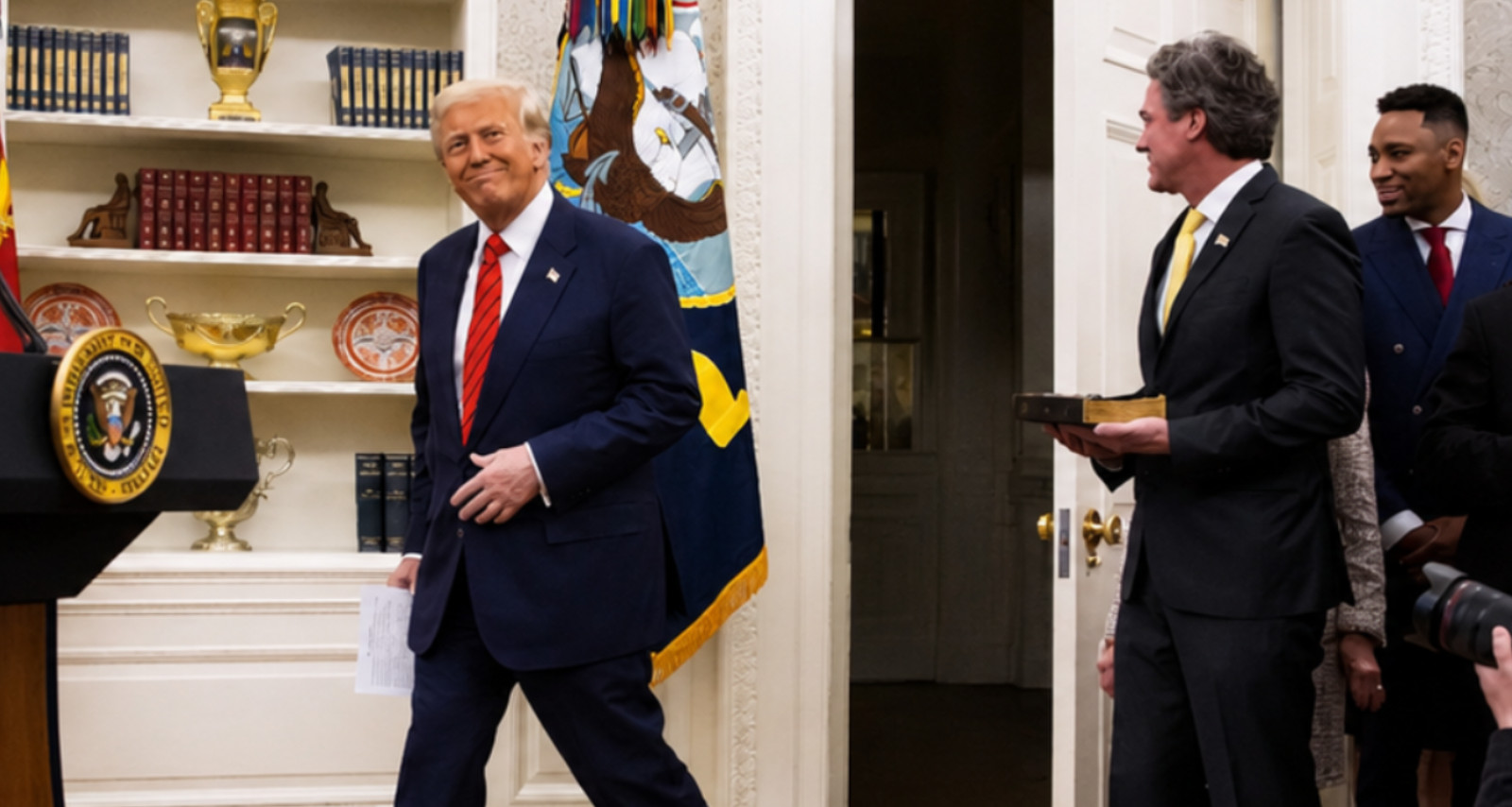 Trump Hosts Spencer Pratt At WH After Launching New Media Organization