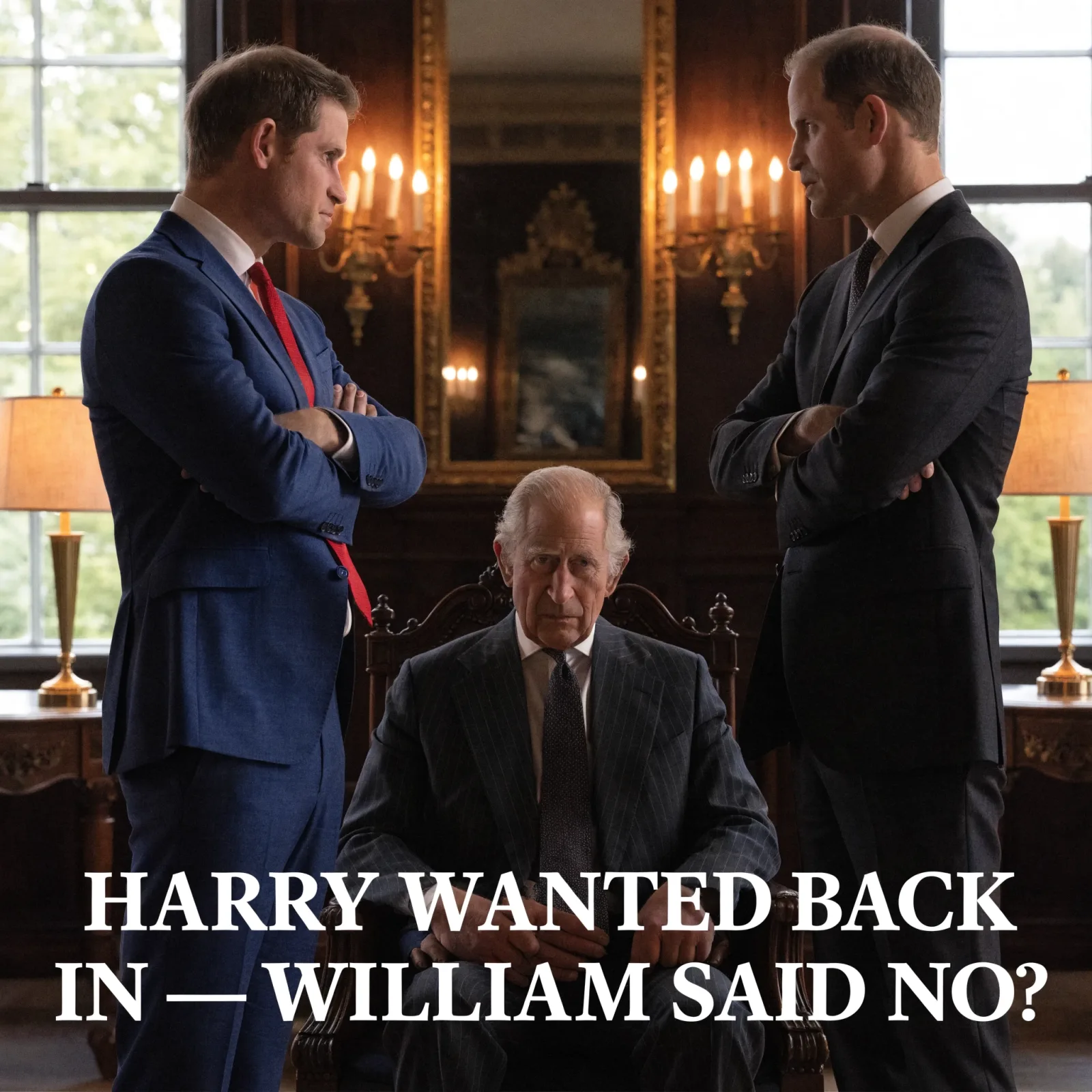 Harry Wanted Back In — William Said No? Royal Showdown Explodes