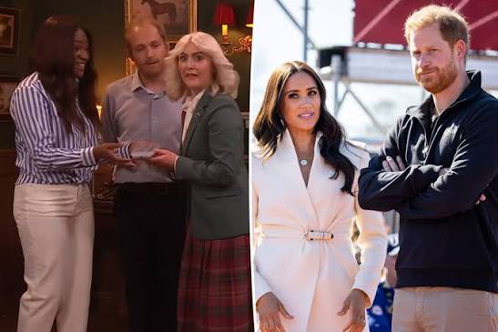 SNL JUST WENT THERE — Harry & Meghan Roasted Over Their Return to the UK
