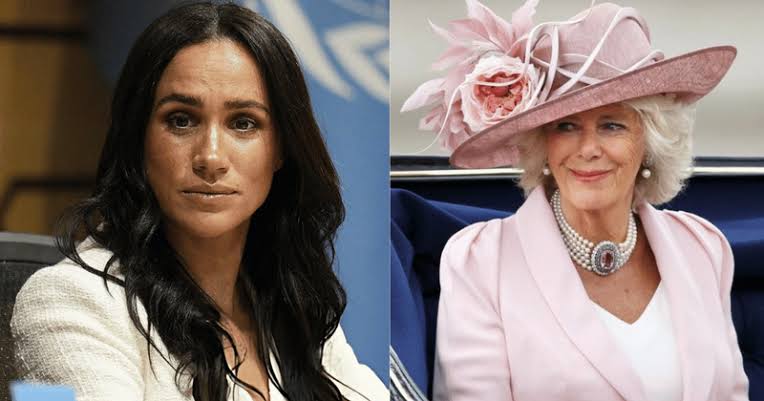 “MEGHAN IS DANGEROUS TO HARRY?” — QUEEN CAMILLA’S REPORTED FEARS RESURFACE AS THE SUSSEXES RETURN TO BRITAIN
