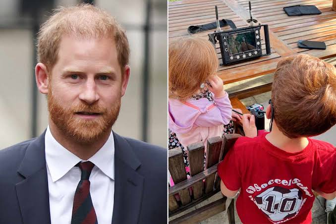 HARRY’S BACK IN AMERICA? — WHAT HAPPENS TO ARCHIE & LILIBET’S NEW LIFE IN BRITAIN NOW?