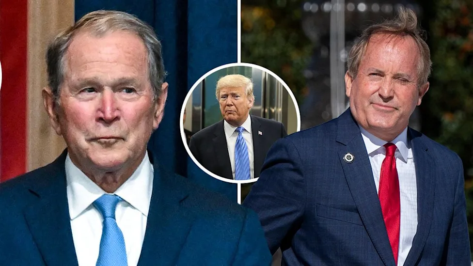GEORGE W. BUSH JUST SENT A MESSAGE — HE BACKED SIX GOP SENATE CANDIDATES, BUT LEFT TRUMP-BACKED KEN PAXTON OUT