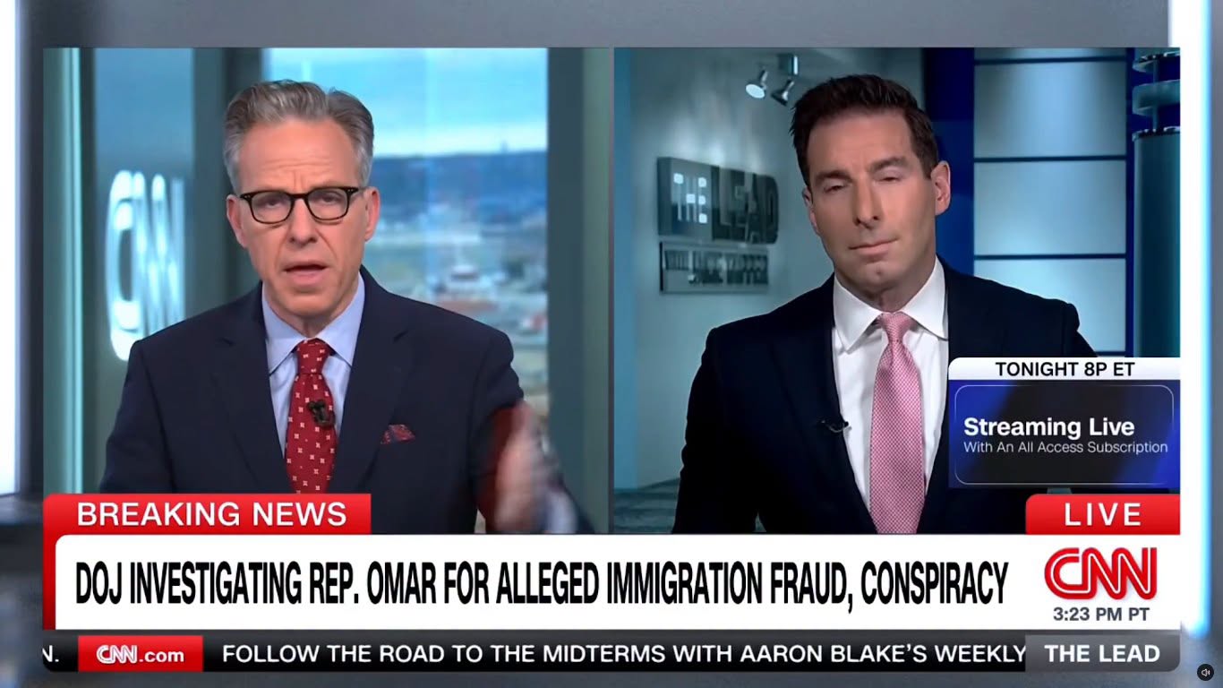 A DEVASTATING BETRAYAL — Why CNN’s Live Reporting on Ilhan Omar’s Federal Investigation Is Raising New Questions