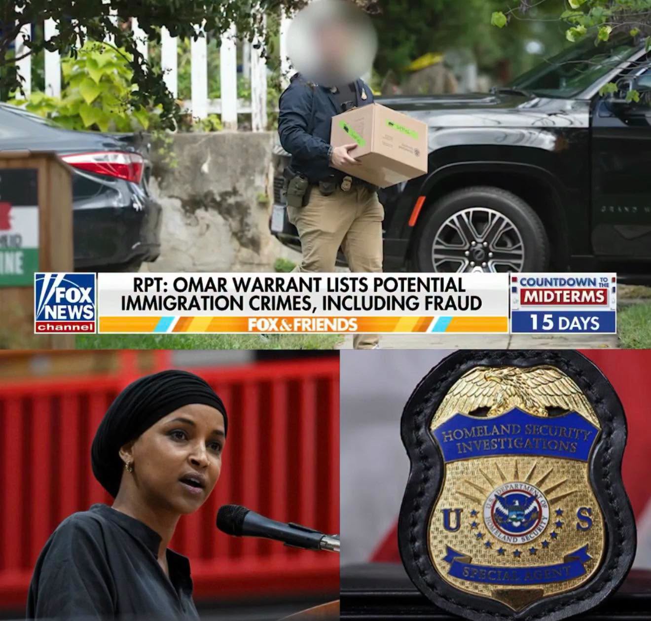 A DEVASTATING TAKEDOWN? — Calls to Arrest and Deport Ilhan Omar Intensify as Federal Investigation Rocks Washington