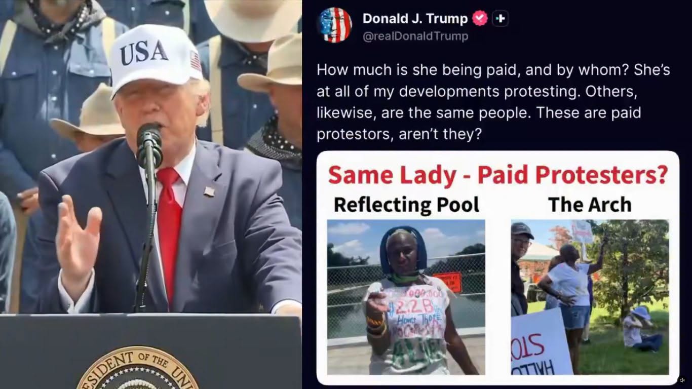 CAUGHT RED-HANDED: TRUMP EXPOSES THE MASSIVE PROTEST CONSPIRACY SABOTAGING WASHINGTON