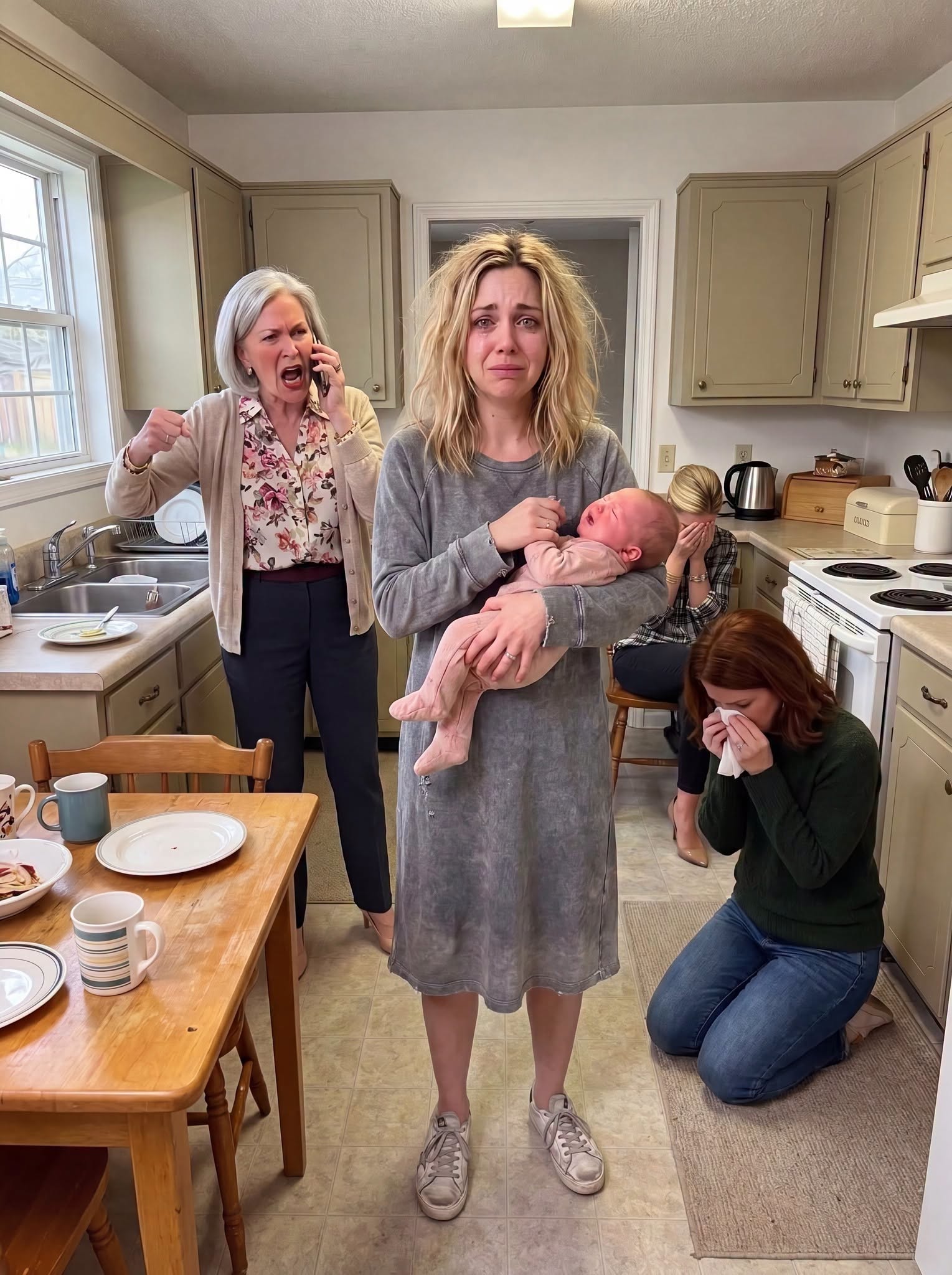 My Grandma Saw Me Holding My Baby in Worn-Out Clothes and Froze. “What Happened to the $180,000 I Sent You?” She Asked. I Stared at Her and Whispered, “Grandma… I Never Received a Single Dollar.” Her Face Changed Instantly—Then She Called Her Attorneys and Said, “Bring the Wire Records. No One Leaves This House.”