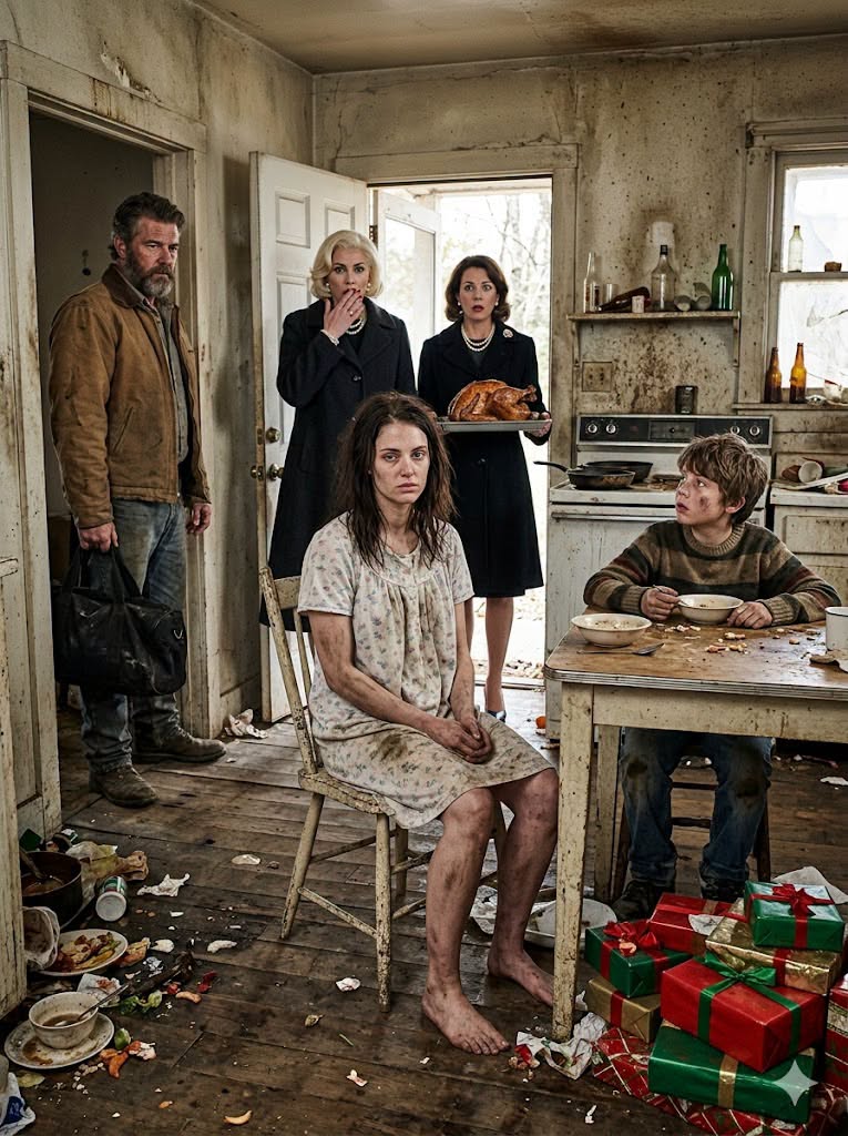 I CAME HOME FROM SAUDI ARABIA WITHOUT TELLING ANYONE AFTER 5 YEARS OF BACKBREAKING WORK—AND FOUND MY WIFE AND SON STARVING BEHIND THE MANSION I PAID FOR WHILE MY MOTHER AND SISTER PARTIED INSIDE