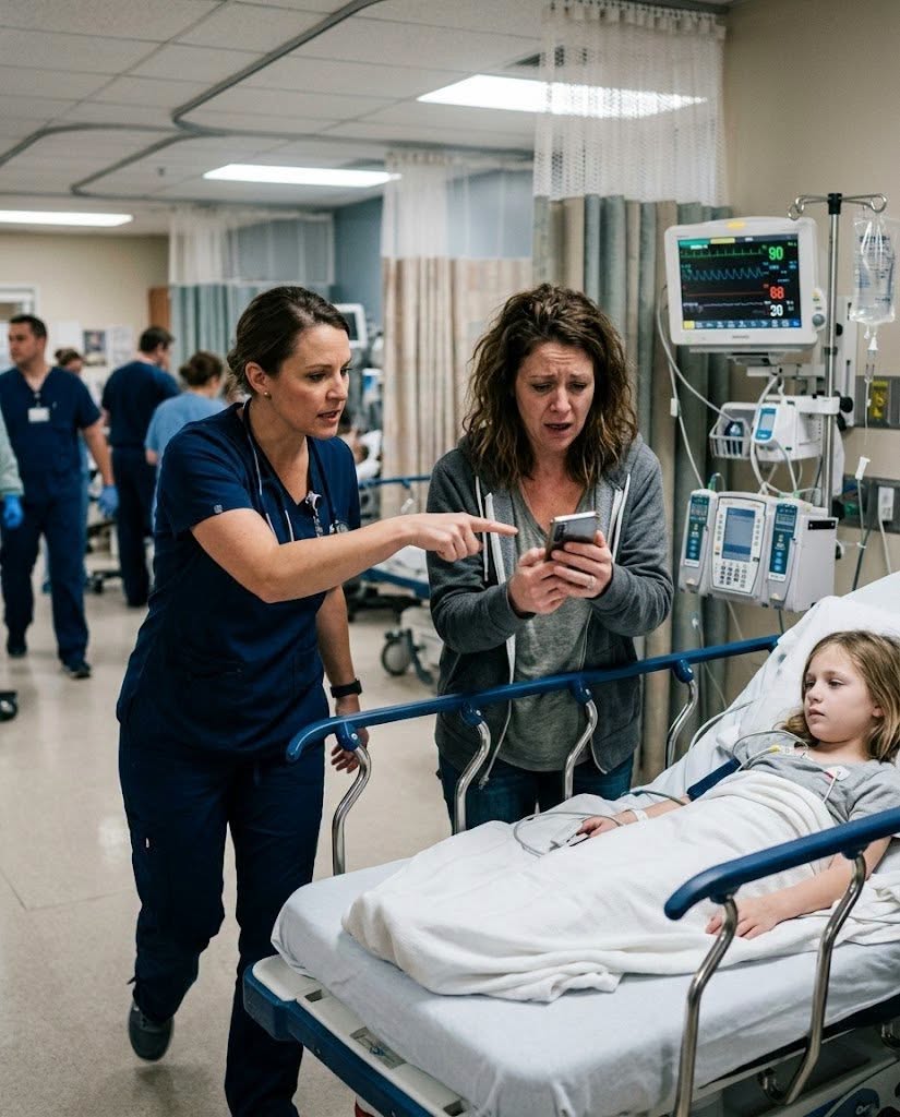My 10-year-old daughter suddenly collapsed at school, and I rushed her to the hospital alone. Then a pale nurse ran toward me and said, “Call your husband right now.” When he arrived and the doctors told us the truth, neither of us could speak.
