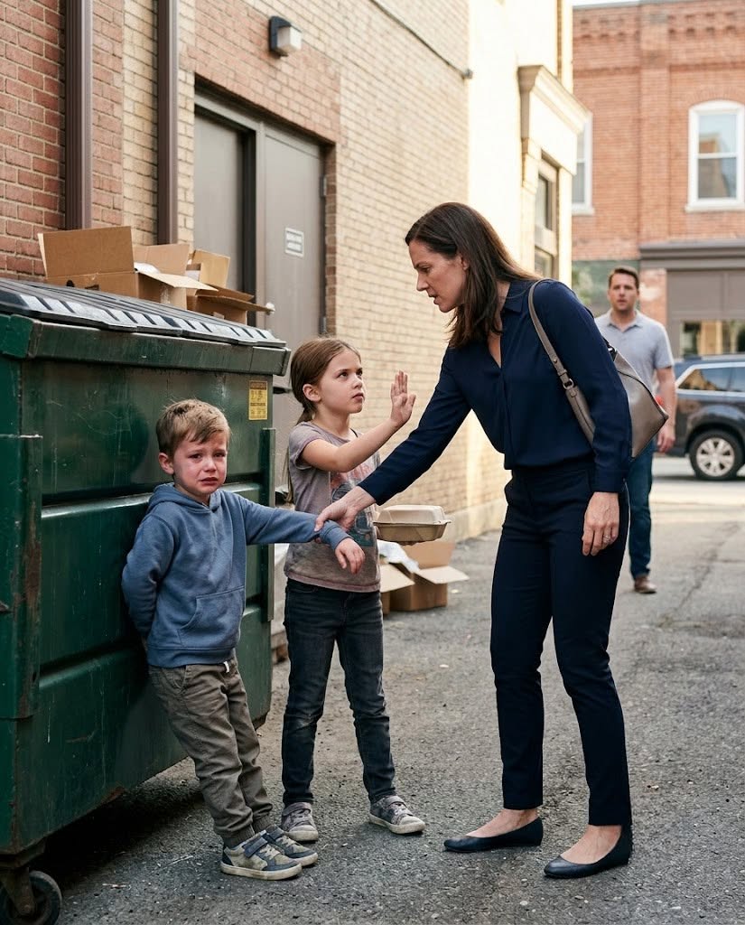 My wife abandoned our deaf son in a trash bin—until a 7-year-old girl stepped in to protect him and revealed the truth about his parentage through a DNA test