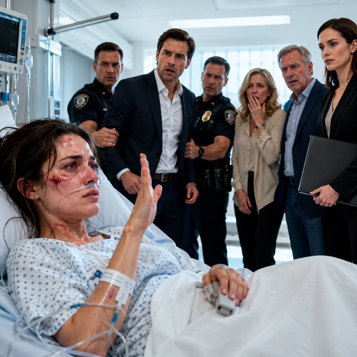 My husband beat me so brutally that I ended up in intensive care, barely able to breathe. When I called my parents, begging them to give me a place to stay, they replied, “You chose this. Now face it.” I just whispered, “I understand.” That night, from my hospital bed, I withdrew my signature on the guarantee for the house they were about to buy… and before dawn broke, their perfect life began to crumble.