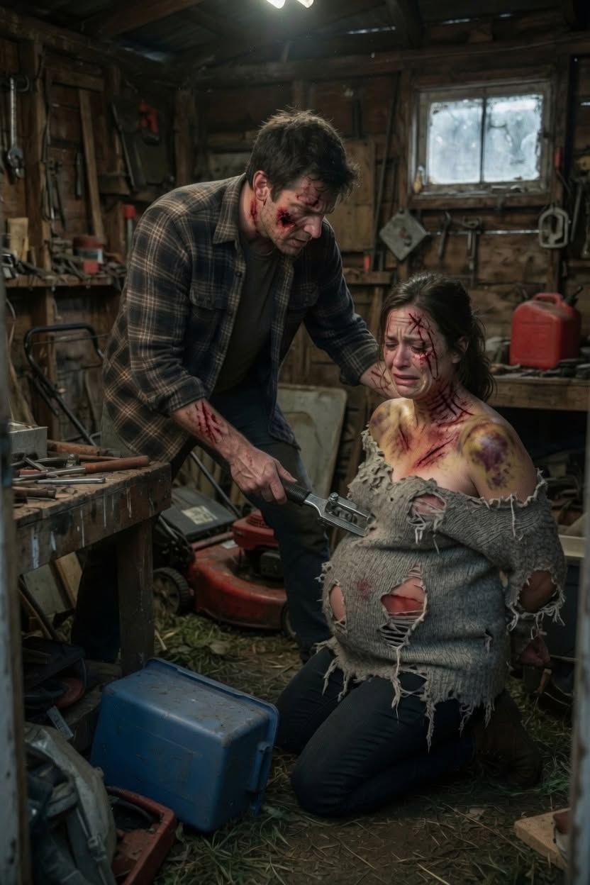 My brother-in-law trapped me in a tool shed over an inheritance—unaware that the motion light triggered a direct alert to the county sheriff.