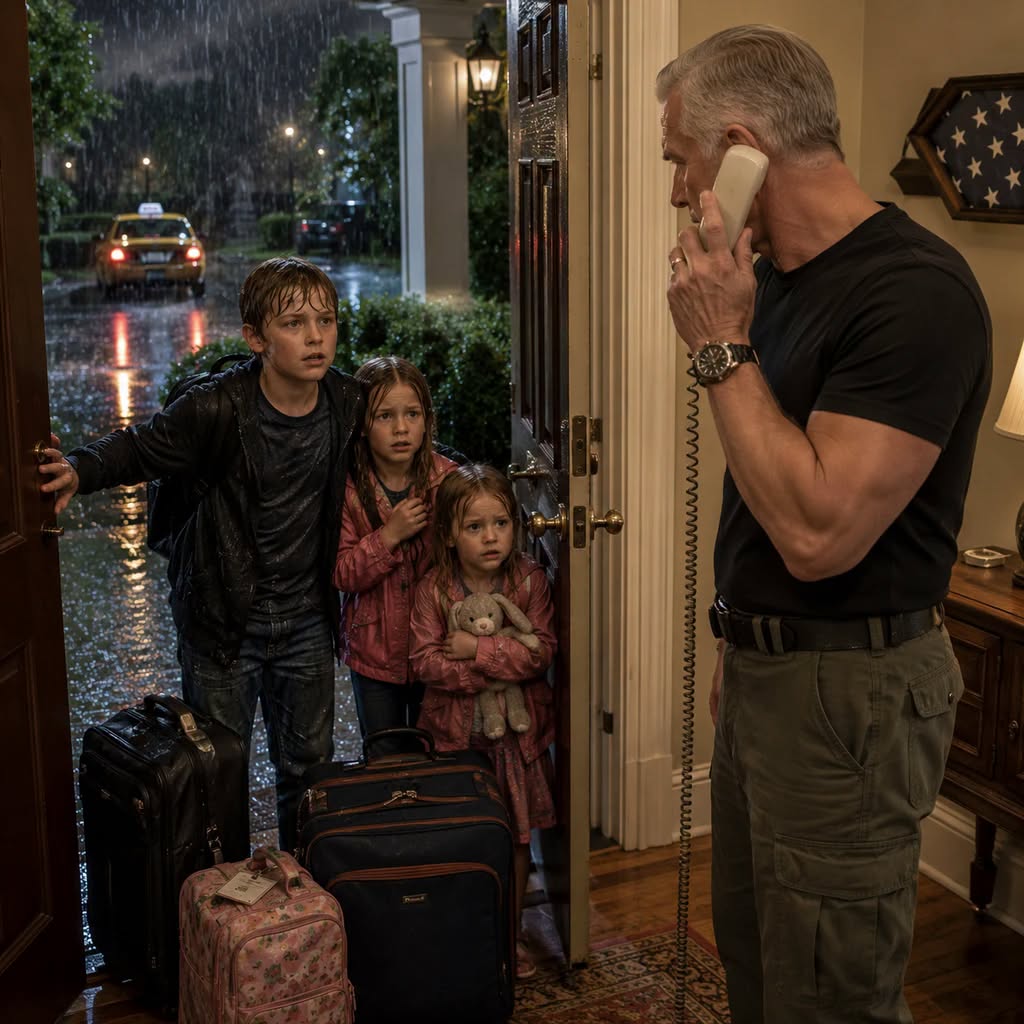 After I said no, my brother sent his three kids to my old address in a taxi and boarded a plane to Napa. He thought I would cave once they were standing on my porch. But I had moved months ago. The new owner opened the door, saw three children abandoned in the rain, and made one call. By the time my brother landed, his vacation was over—and the consequences were waiting at the gate.