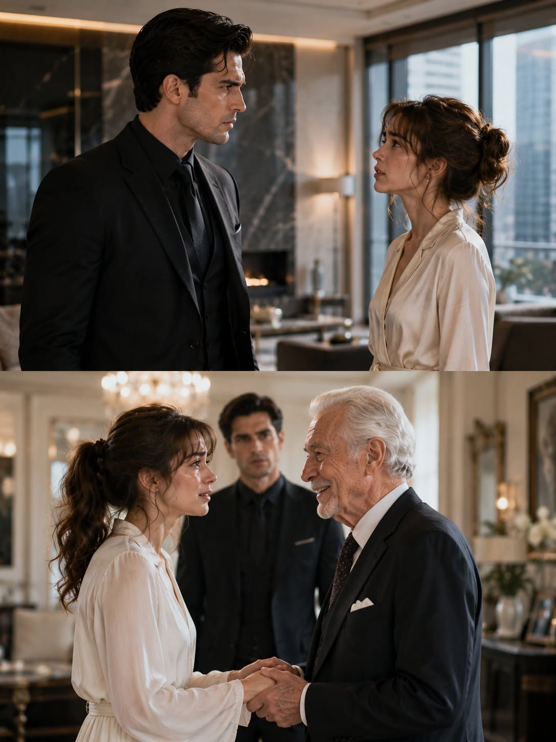 She's Just My Cover Wife—The Mafia Boss Destroyed Her Trust Until Her Grandfather's Secret Changed Everything He said it like she wasn't standing fifteen feet away.