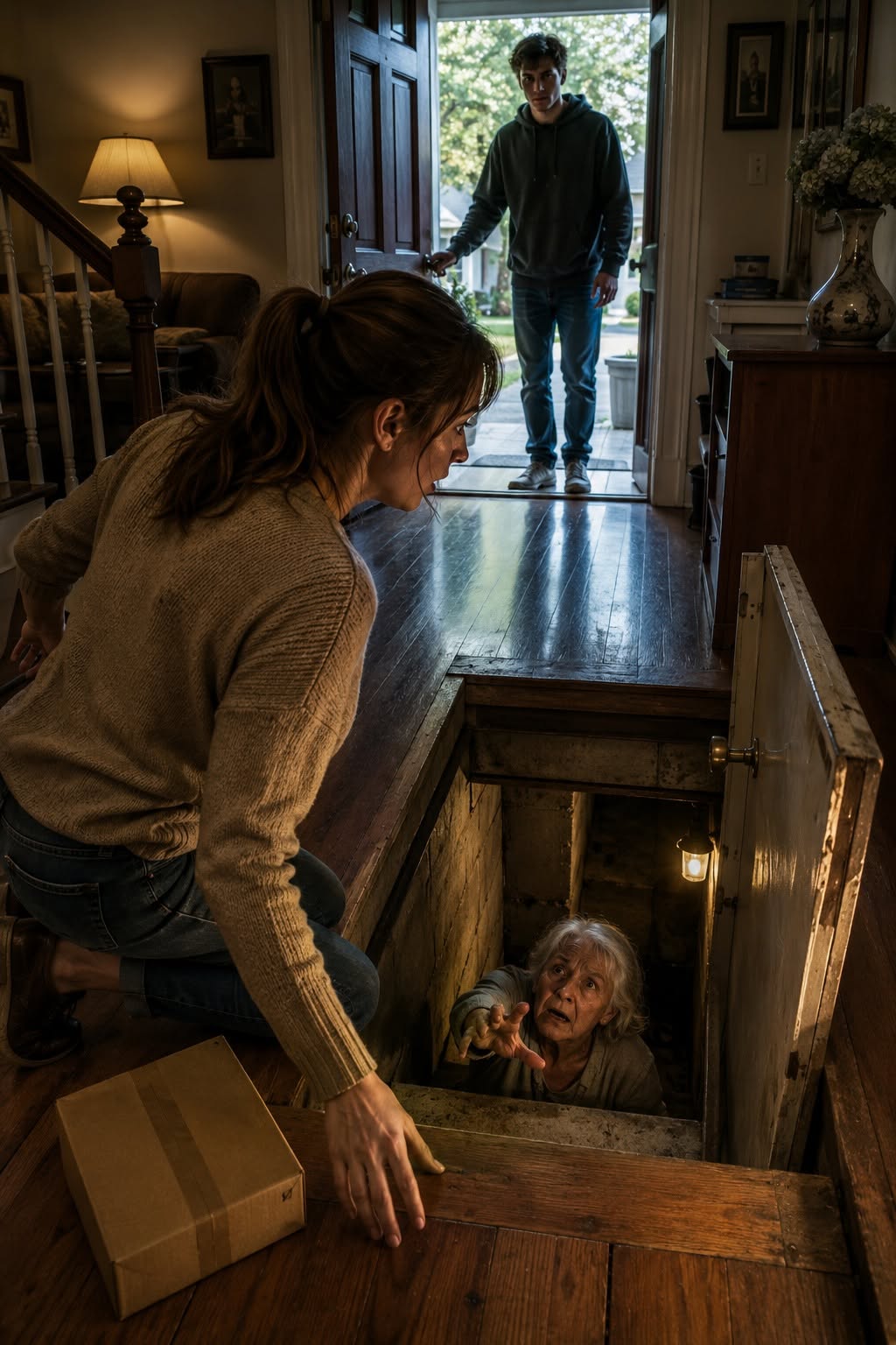 The first few times I saw the young man entering my eighty-three-year-old neighbor’s house, I thought it was sweet.  By the third week, I was watching his car from behind my curtains.