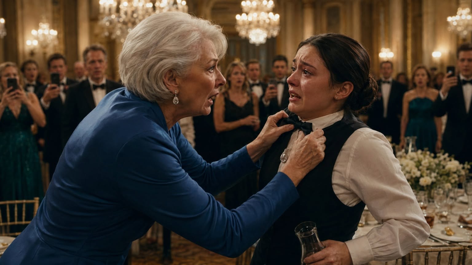 This whole thing started because Margaret Whitfield couldn’t give a toast without waving her arms around.