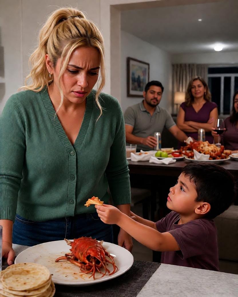 My Mother-in-Law Left Me Nothing but the Lobster Head After I Worked a 12-Hour Shift. What My Son Whispered That Night Destroyed the Entire Family.