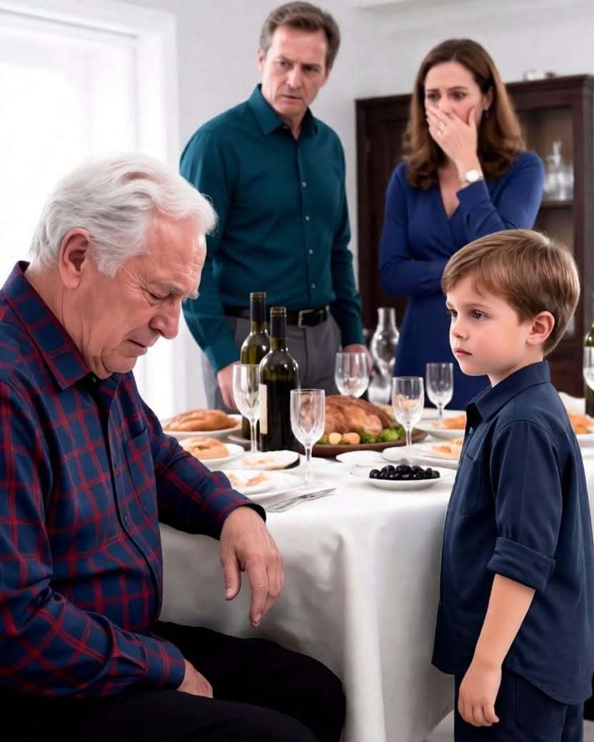 A 78-Year-Old Father Arrived with Food from His Ranch and a Memorial Candle for His Late Wife, but After Seeing the Cold Plate They Served Him, He Simply Said, “I Already Ate at the Bus Station.”