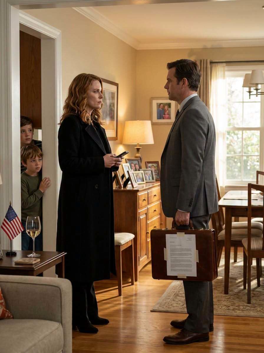 At my husband's funeral, my parents texted me to go buy pizza and "leave the trouble at the door," then threw a party in my living room while my children were still crying. But the next morning, David's lawyer knocked on the door with a sealed envelope that my family never knew existed.