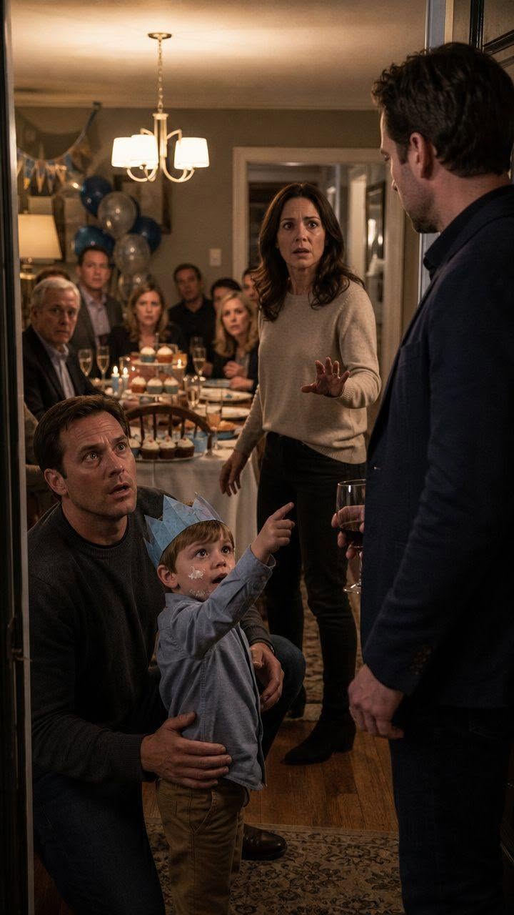 "The party was supposed to honor my wife.  Then our five-year-old son said one innocent sentence and exposed a secret my home had been hiding right in front of me."