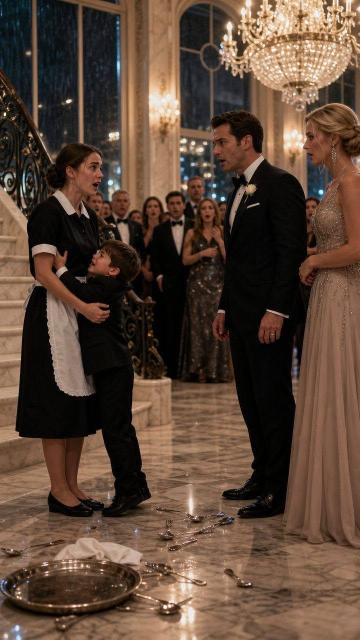 "Everyone told Ethan Whitmore for two long years that his wife was dead.  Then, at the celebration of his new engagement, his little boy saw a maid and screamed, “Mommy!”"