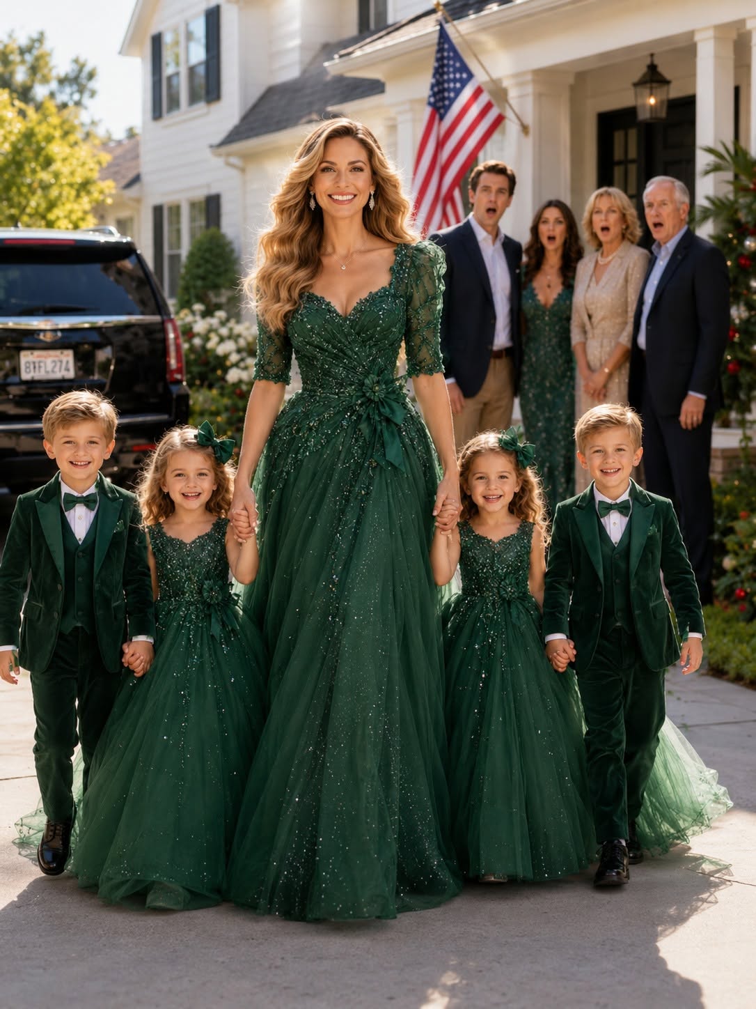 My Ex-Husband Invited Me To Christmas Hoping To Humiliate The “Childless” Woman He Had Left Behind… But The Moment I Walked Through The Door With Four Children He Never Knew Existed, The Perfect Life He Had Built Began Falling Apart In Front Of Everyone