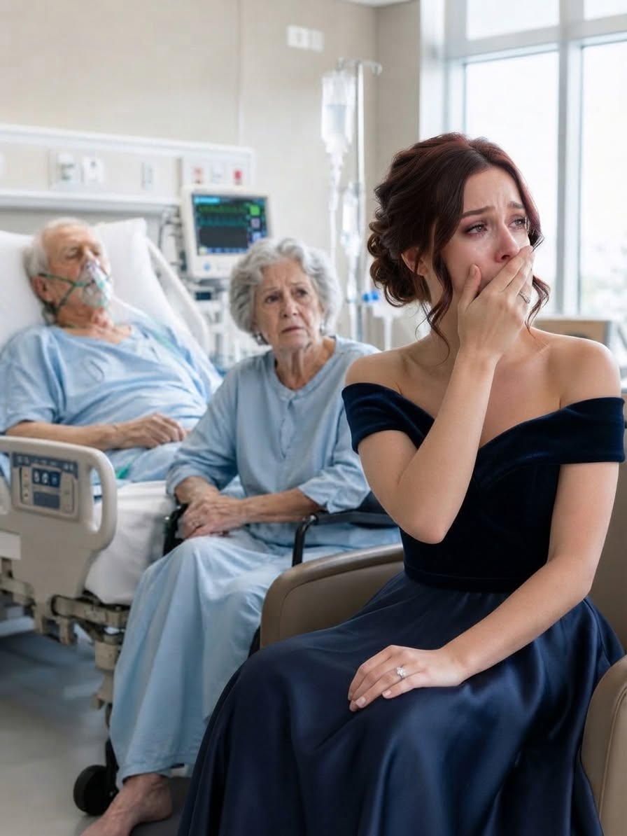 While My Father Lay Dy:ing in the ICU, an Elderly Woman in a Wheelchair Whispered, “Go Home Tonight. Don’t Tell Your Husband.” I Listened, Opened His Office, and Found a Secret Phone, a $20 Million Will, and an Order Proving That I Was Supposed to Be the Next One to D:ie.