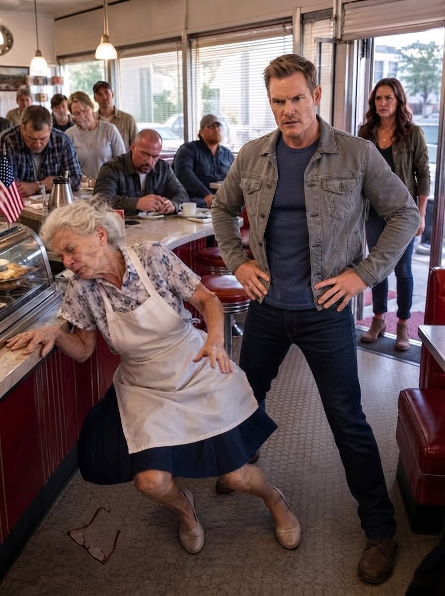 When a bu:lly sh0ved my 75-year-old mother during a confrontation in her North Carolina diner and warned he could do whatever he wanted, the regulars lowered their eyes and the sheriff called it a fall.